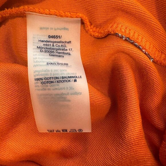 J Lawrence Khakis of Carmel Pullover Hoodie Top Terry Cotton Coastal Casual M/L - Picture 8 of 12